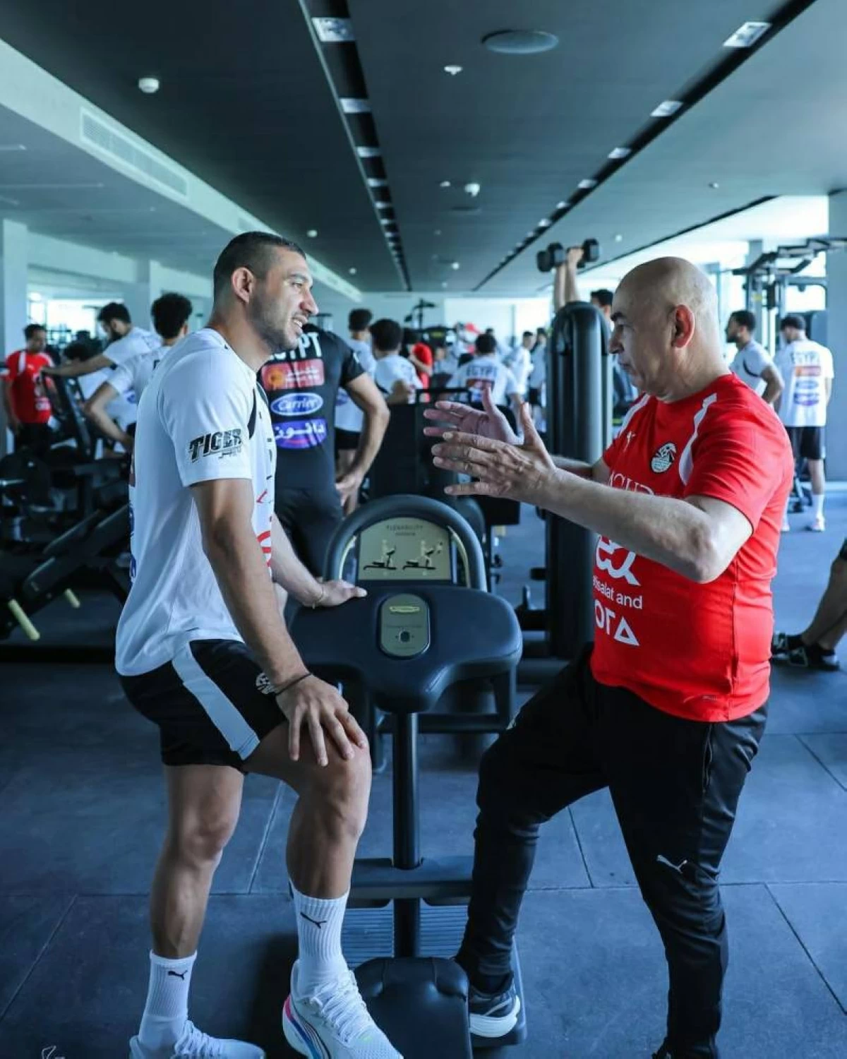 المنتخب الوطني يخوض تدريبا في «الجيم» استعدادًا لودية روسيا
