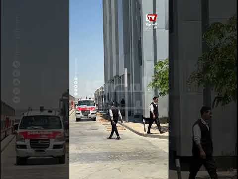 خروج جثمان الفنان محمد مرزبان من مستشفى أبو خليفة بالإسماعيلية تمهيدًا لتشييعه في القاهرة