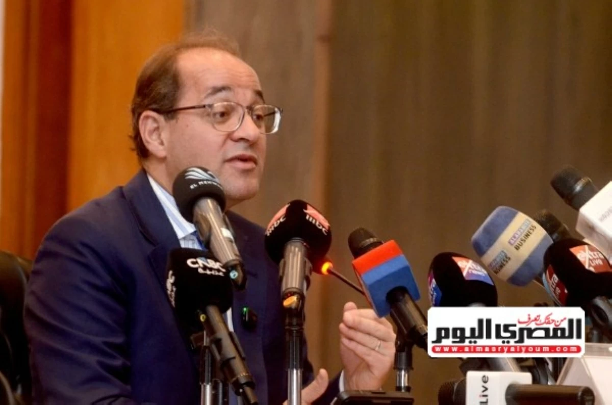 مؤتمر صحفي لـ وزير المالية أحمد طجوك لعرض الموازنة العامة للدولة