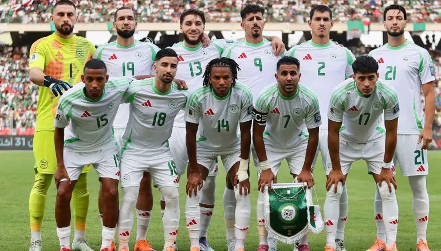 لاعبو الجزائر. (إكس)