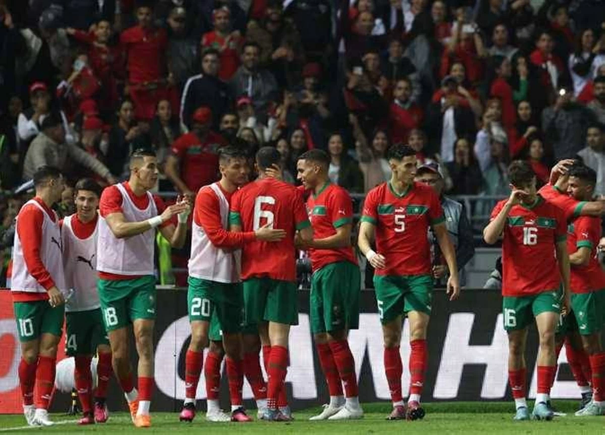 مباراة ودية بين منتخبي المغرب والبرازيل ، انتهت المباراة بفوز أسود الأطلس بهدفين لهدف